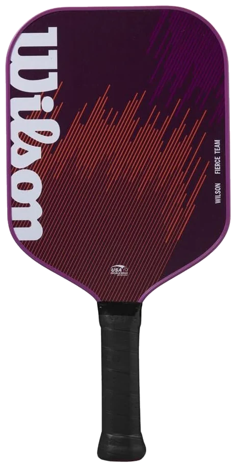 راکت پیکل‌بال ویلسون فیرس تیم ۱۳ میلی‌متر بنفش - Wilson Fierce Team 13