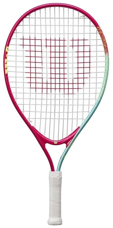 راکت تنیس دخترانه ویلسون اینتریگ جونیور ۲۱ اینچ قرمز زرد - Wilson Intrigue Junior 21