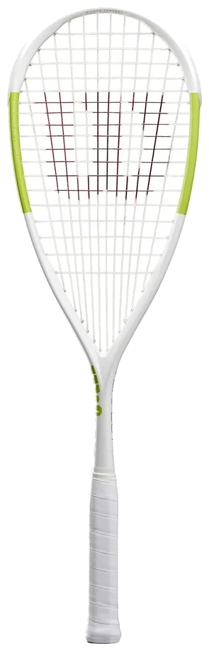 راکت اسکواش ویلسون تمپست پرو سفید سبز - Wilson Tempest Pro Squash