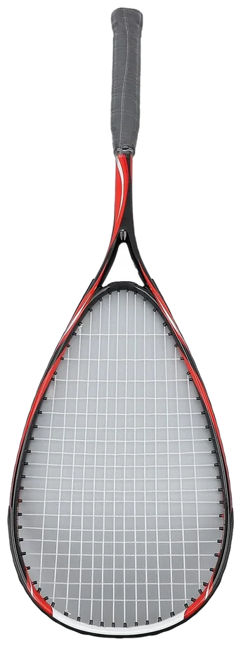 راکت اسکواش تمرینی کربنی سر بزرگ قرمز - Yctze Training Squash Carbon Red
