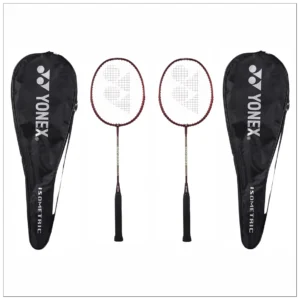 ست دو عددی راکت بدمینتون یونکس GR 303I قرمز تیره ساخت هند - Yonex GR 303i Set of 2