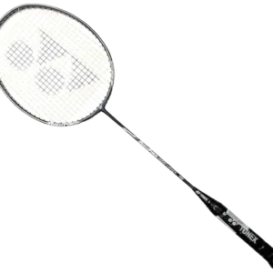 راکت بدمینتون یونکس ماسل پاور گرافیت زه‌کشی‌شده مشکی سفید - Yonex Muscle Power